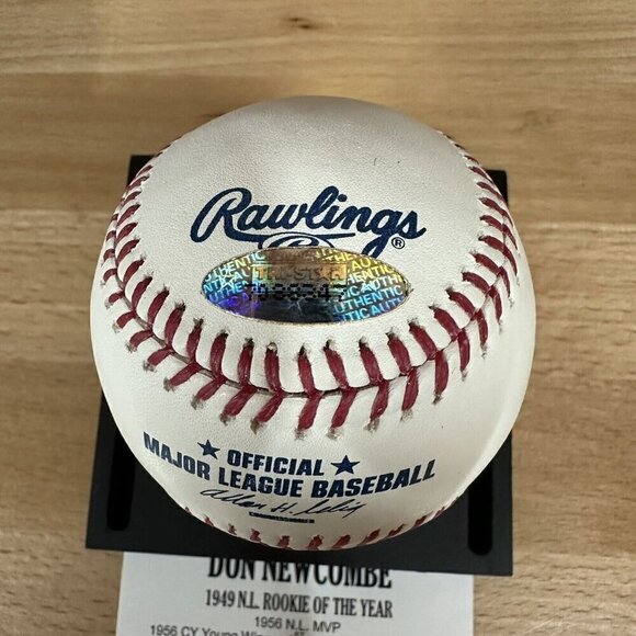 Don Newcombe Signed Autographed MLB Baseball Dodgers TRISTAR 7088347 - Picture 3 of 5